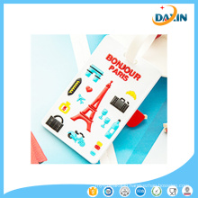 OEM Design Creative Style Wholesale Price Soft Silicone Luggage Tag